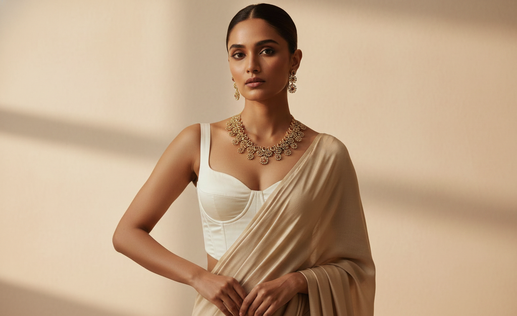 Kusum Royale AD Necklace Set