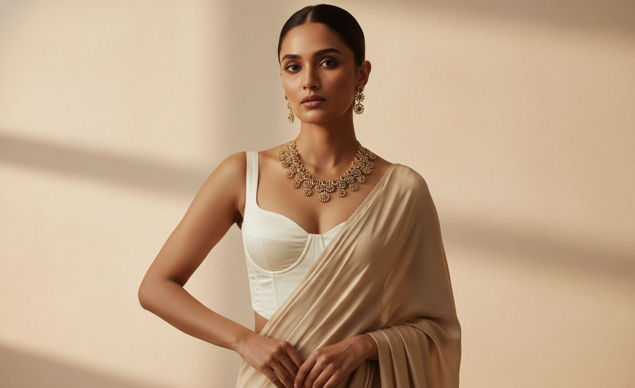 Kusum Royale AD Necklace Set