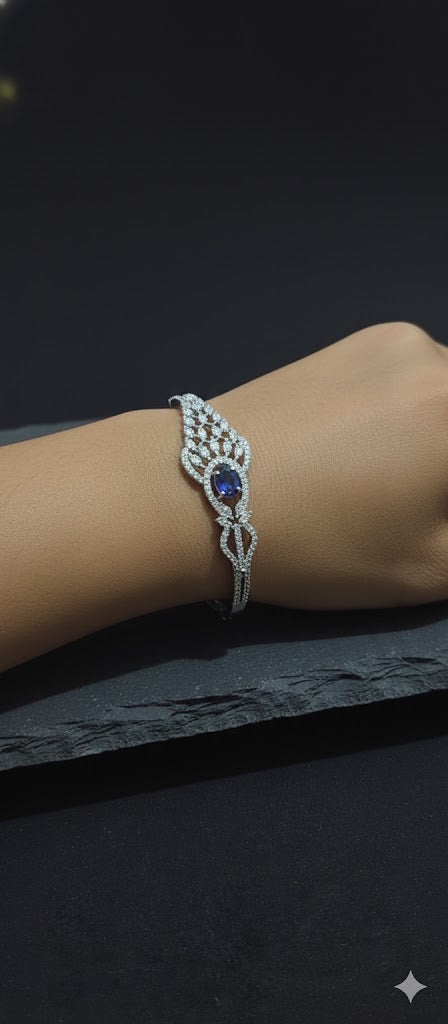 Midnight Sapphire Diamond Bracelet